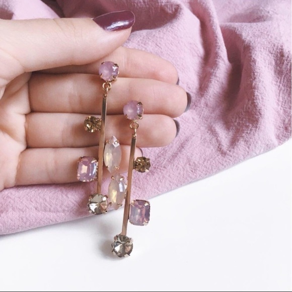 Lush Style Finds Jewelry - 🆕 ELISE Crystal Dangle Drop Earrings